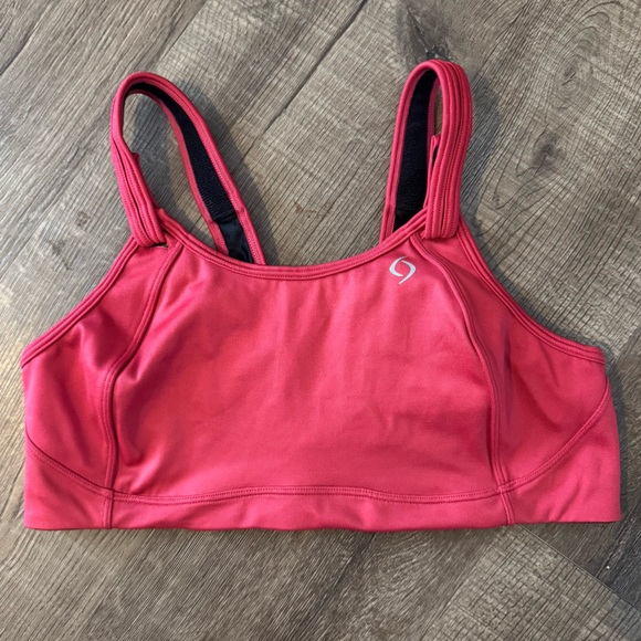 Moving Comfort Fiona Sports Bra Pomegranate - Picture 1 of 8